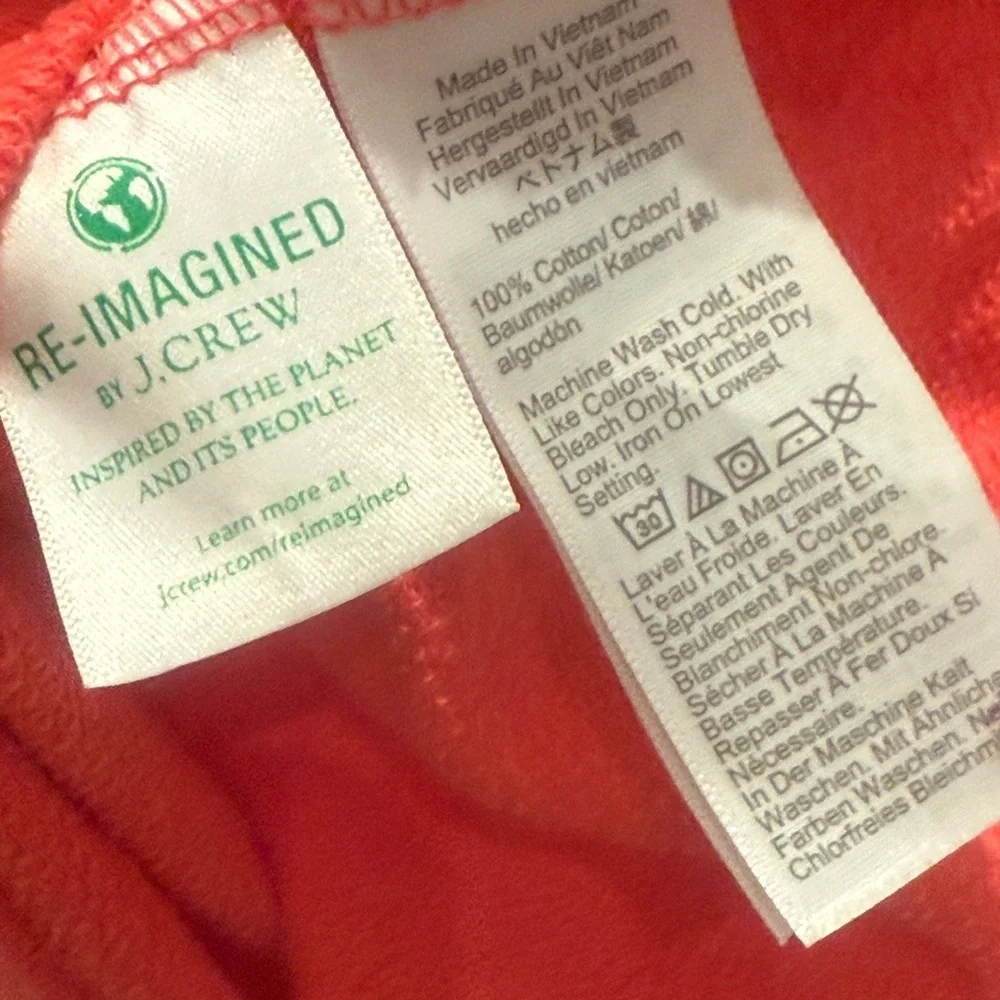 J. Crew Vibrant‎ Red Sweatshirt